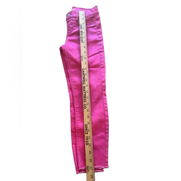 Wonder Nation pull up Jeggings Medium (7-8) pink - Picture 2 of 7